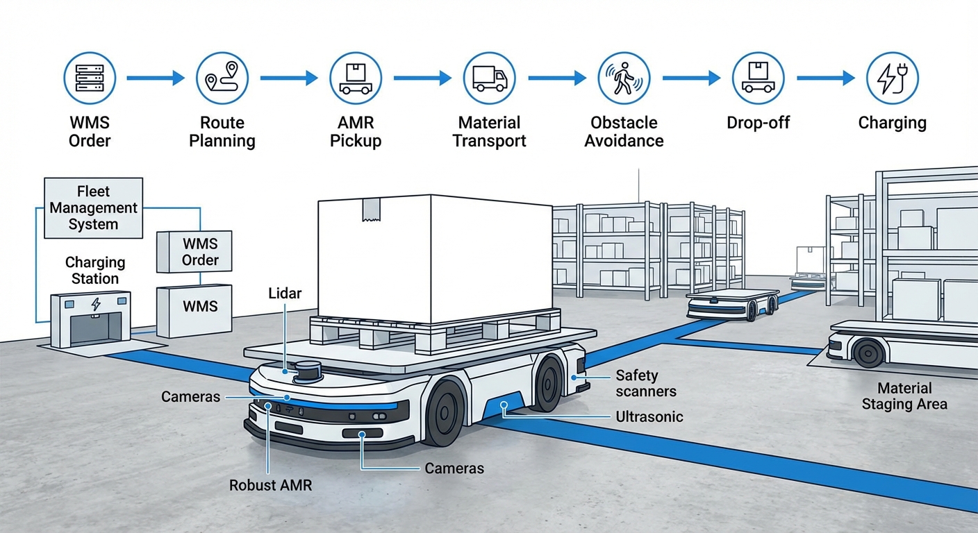 Warehouse Workflow Diagram