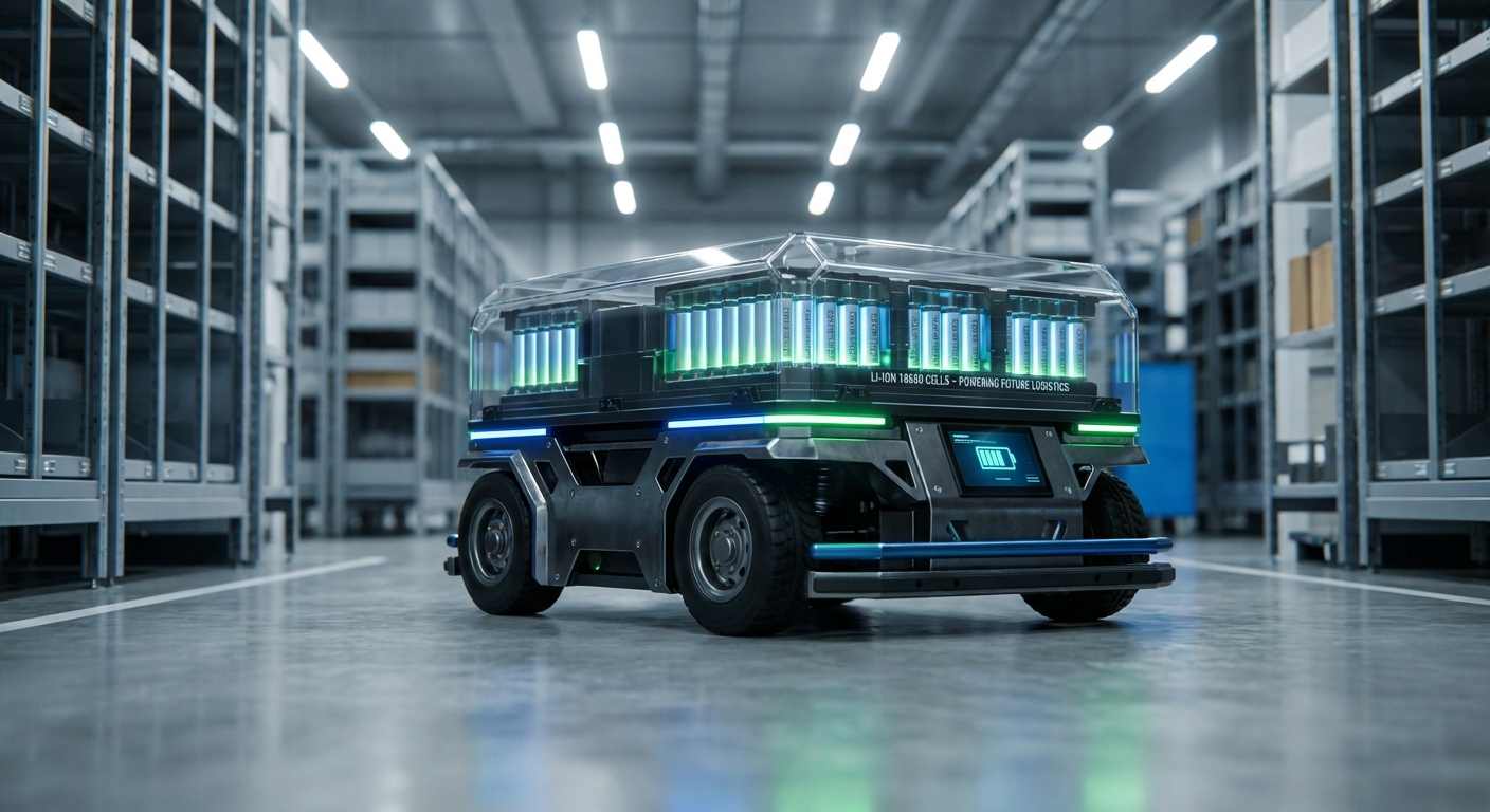 Lithium Ion (Li-Ion) 18650 Cells In Robots