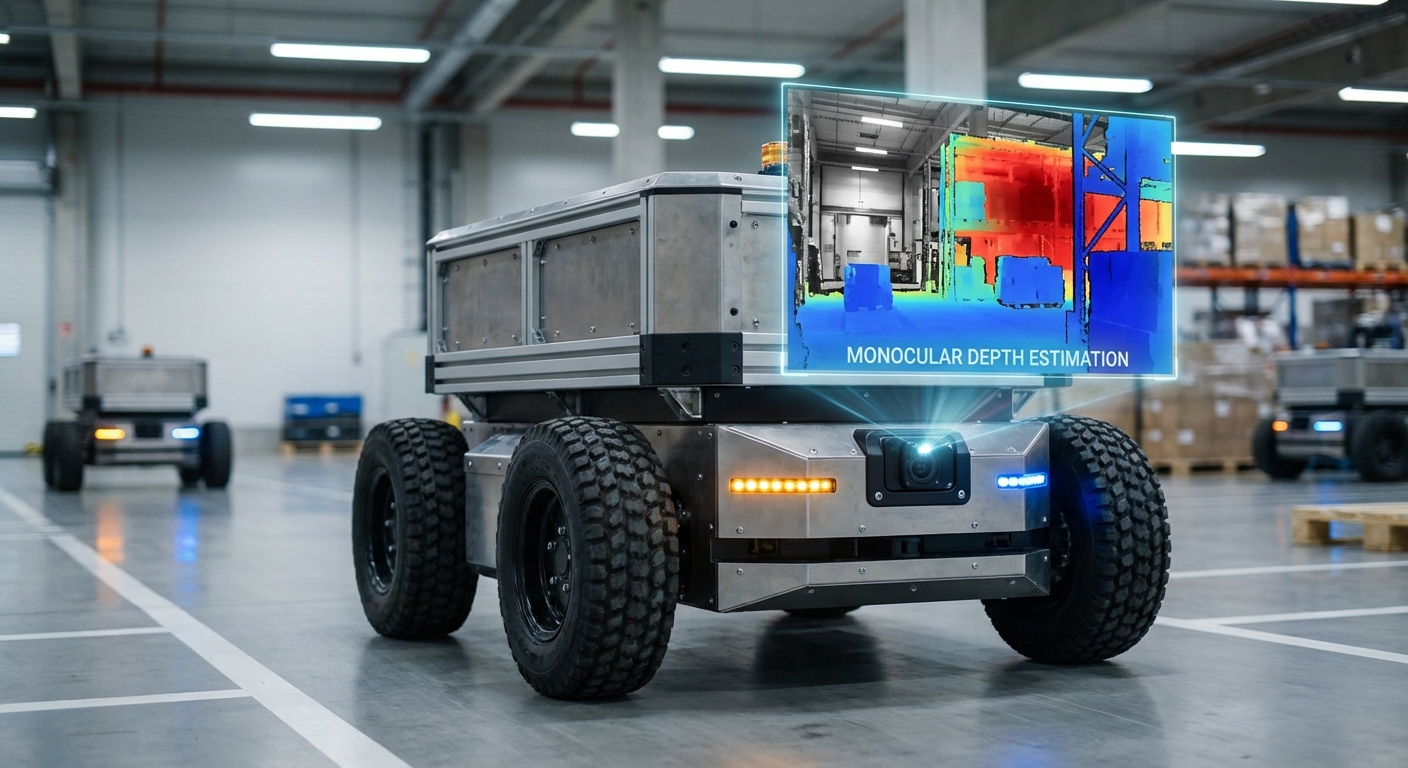 Monocular Depth Estimation In Robots