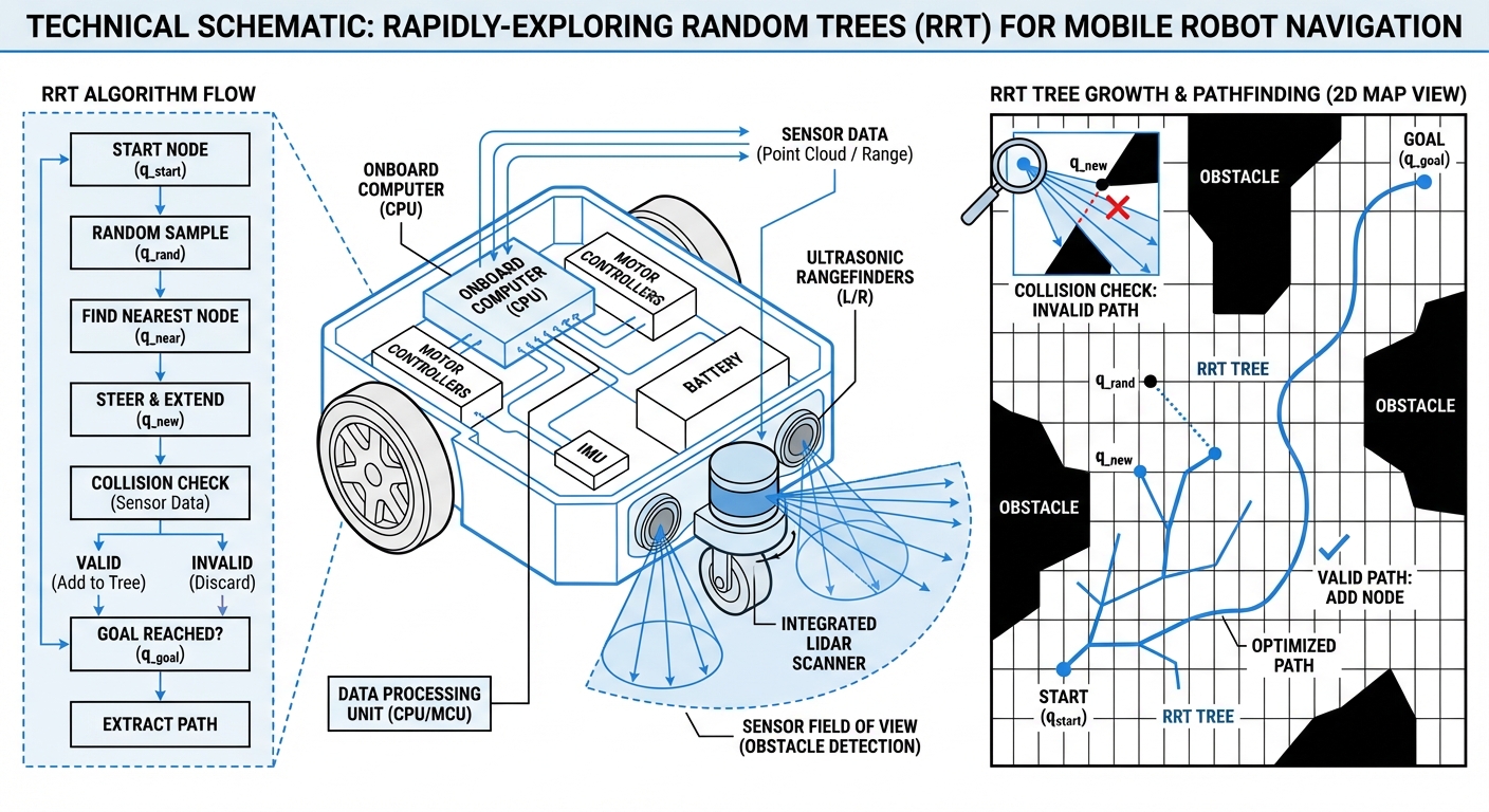 Technical Diagram of RRT Growth