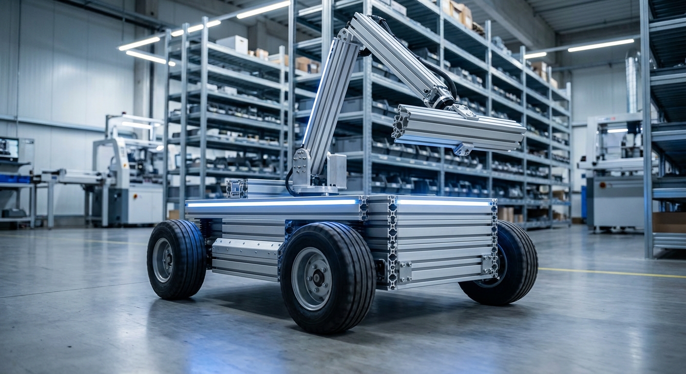 T-Slot Aluminum Extrusions In Robots