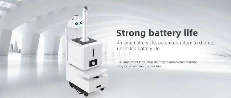 Spray Disinfection Robot